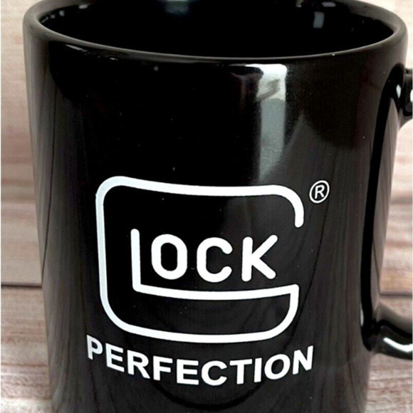 Glock "Perfection" Coffee Mug Black with White Glock Logo!! - Picture 1 of 1